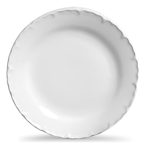 Jogo Com 6 Pratos De Sobremesa Paris Scalla Em Cerâmica