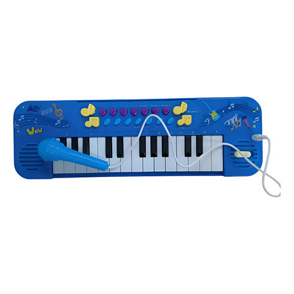 Piano Eletrônico Infantil Unik Toys Com Som E Tambores
