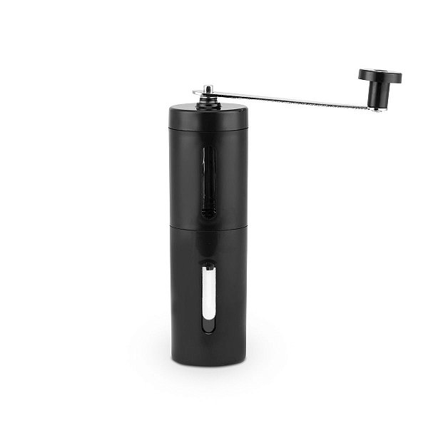 Moedor de Cafe Manual 18cm Plastico com Recipiente