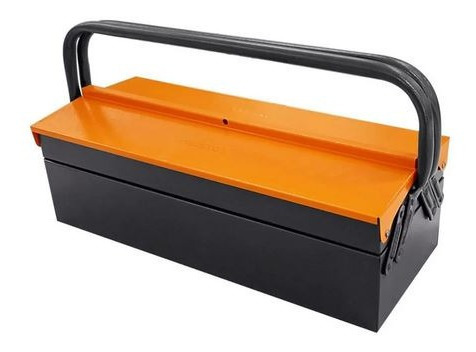 Caixa De Ferramentas De Metal 3 Gavetas 20cm X 50cm X 17cm