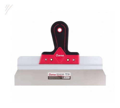 Espátula Para Massa E Gesso Inox 30cm Drywall Cortag