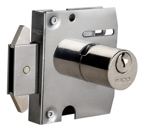 Fechadura Miolo Porta De Vidro Correr Cilindro Redondo Pado