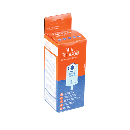 VELA P/FILTRO TRIPLA