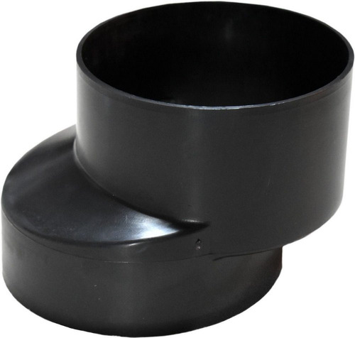 Adapta Bacio Preto 100mm P/ Caixa Acoplada- Kit 3pç