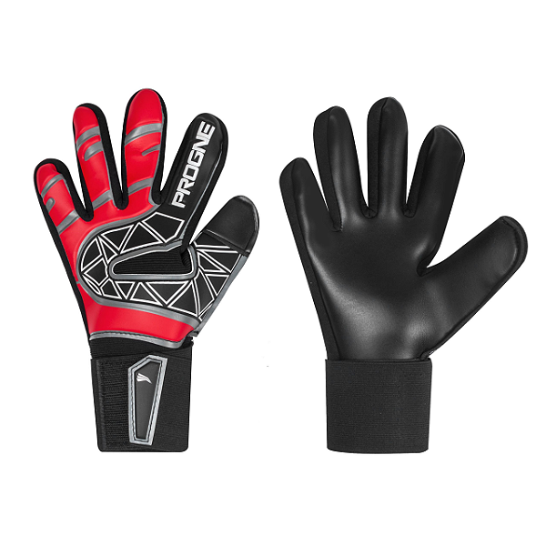 Luva Adulto De Goleiro Progne Sports - Vermelho
