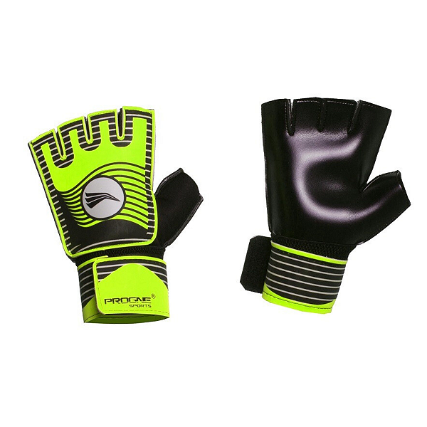 Luva Infantil Goleiro De Futsal Progne Sports - Amarelo