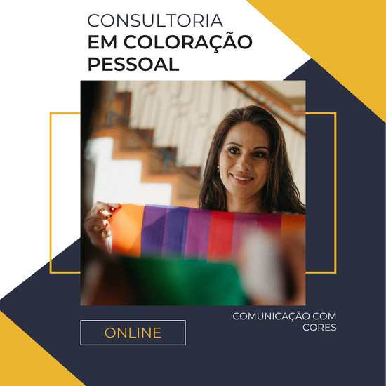 Coloração Pessoal ONLINE - Comunicação com cores!