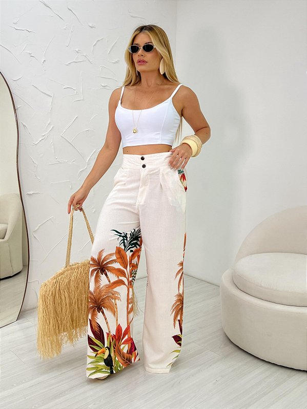 CALÇA PANTALONA 2 BOTÃO