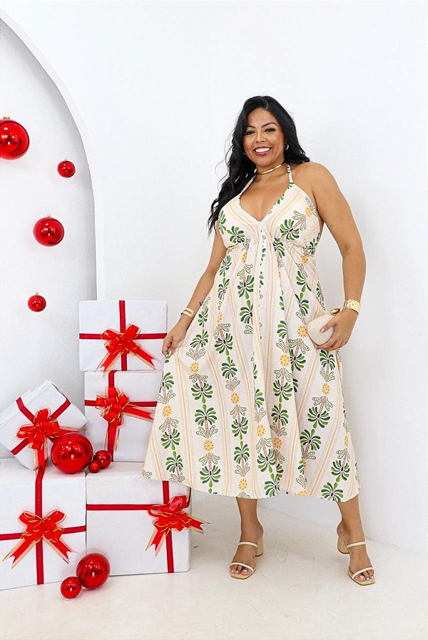 VESTIDO LONGUETE YASMIN