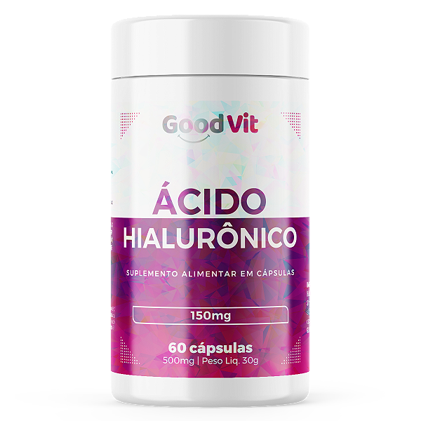 Ácido Hialurônico 60 Caps