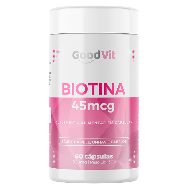 Biotina 45mcg 60 Caps
