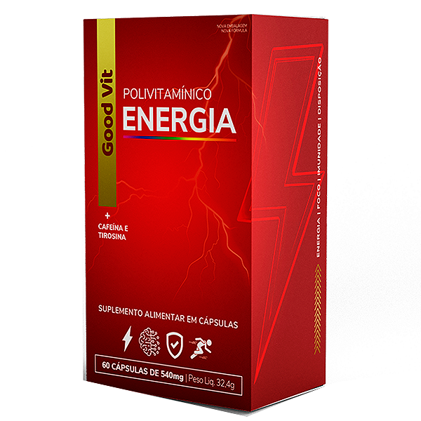 Polivitamínico Energia 60 Caps