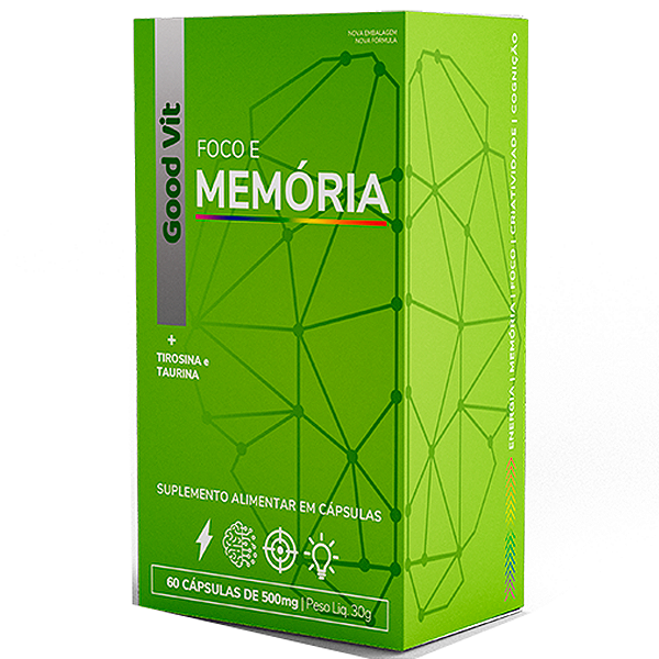 Foco e Memória 60 Caps
