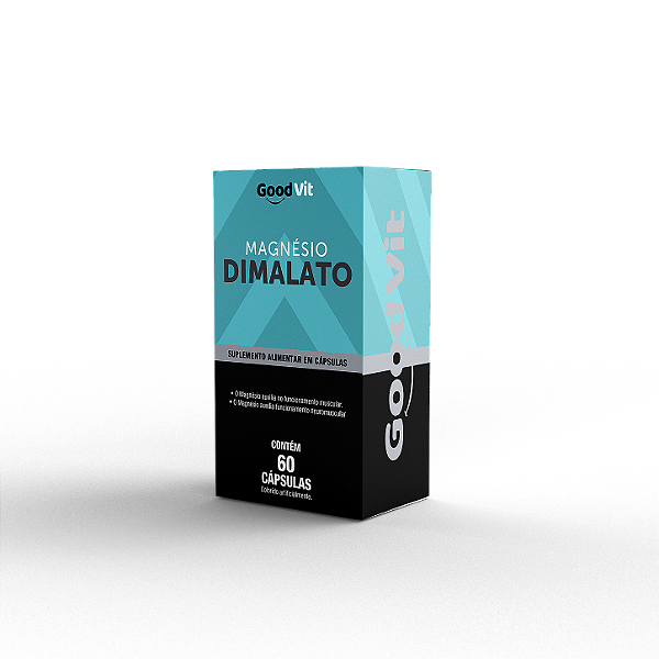 Magnésio Dimalato 260mg 60 Cápsulas