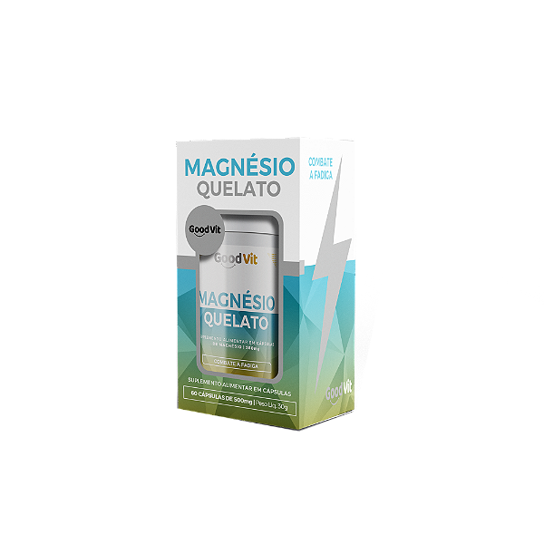 Magnésio Quelato 60 Caps