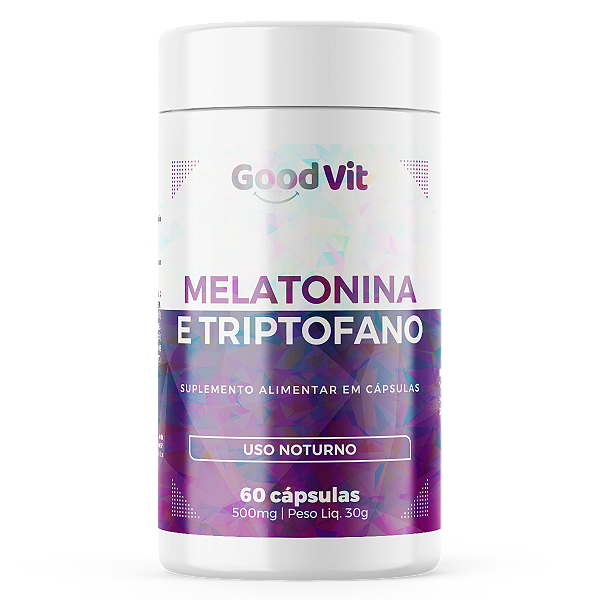 Melatonina + Triptofano 60 Cápsulas