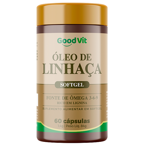 Óleo de Linhaça 60 Caps