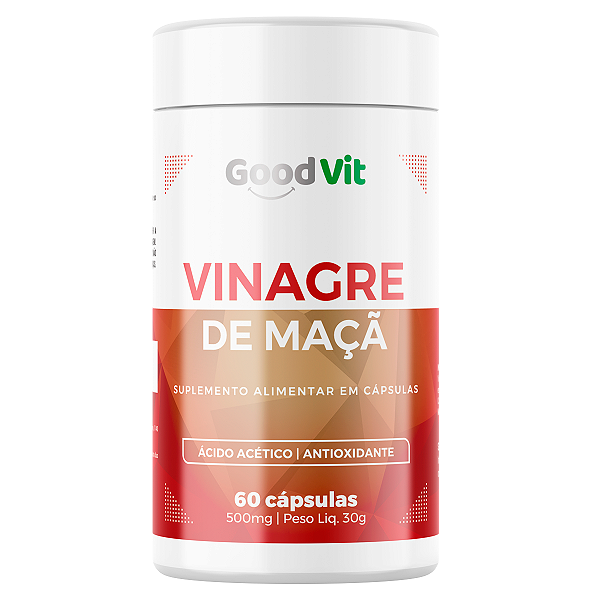 Vinagre de Maçã 60 Caps