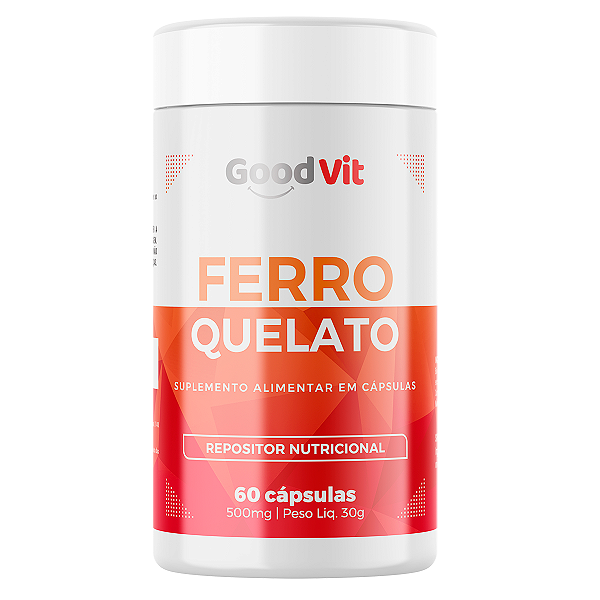 Ferro Quelato 60 Caps