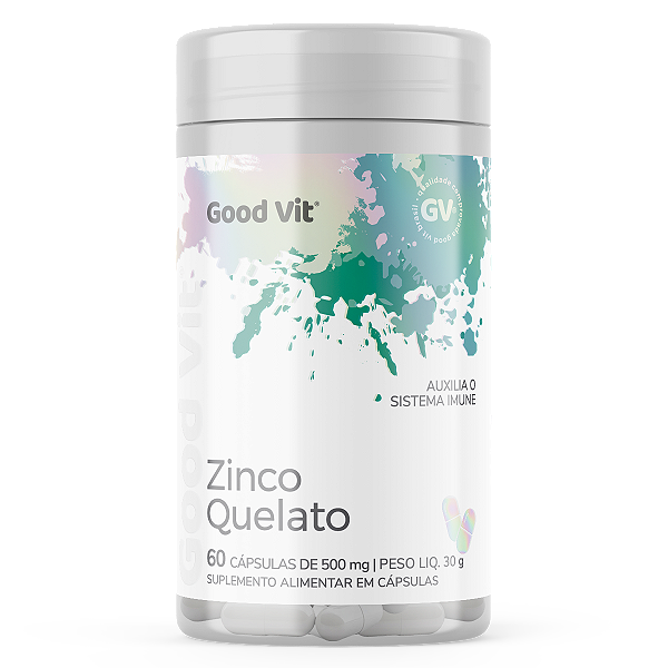 Zinco Quelato 60 Cápsulas