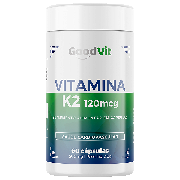Vitamina K2 120mcg 60 Caps