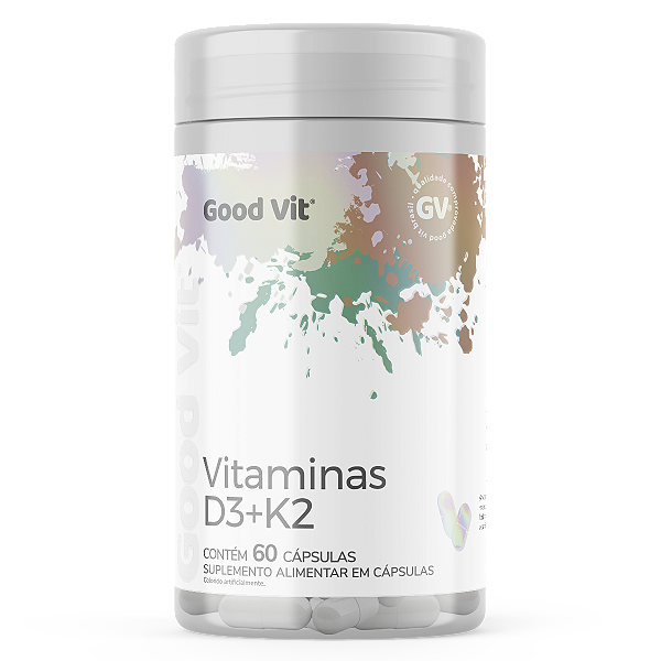 Vitamina D3 + K2 60 Cápsulas