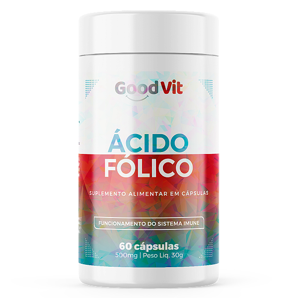 Ácido Fólico 60 Caps