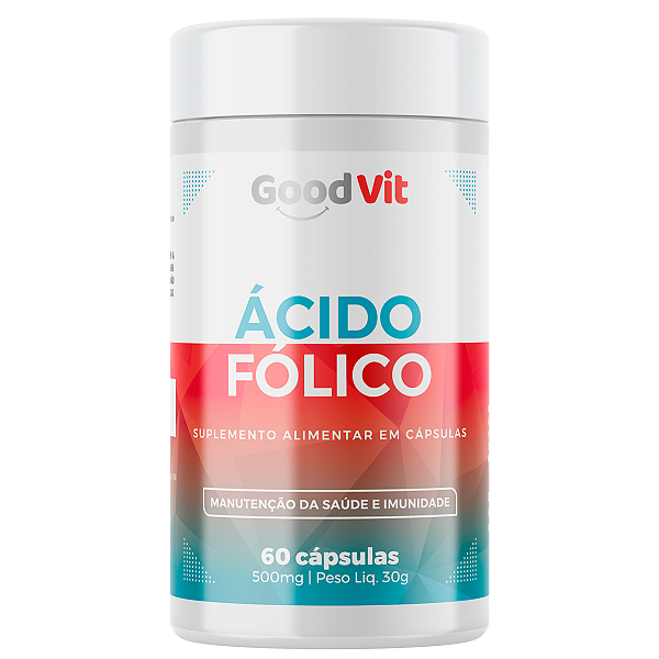 Ácido Fólico 60 Caps