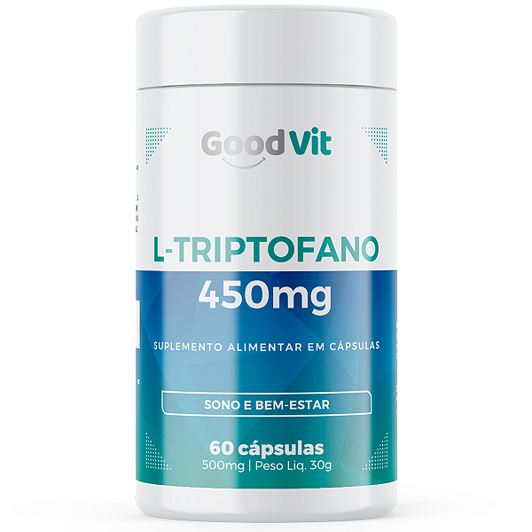 L-Triptofano 450mg 60 Caps