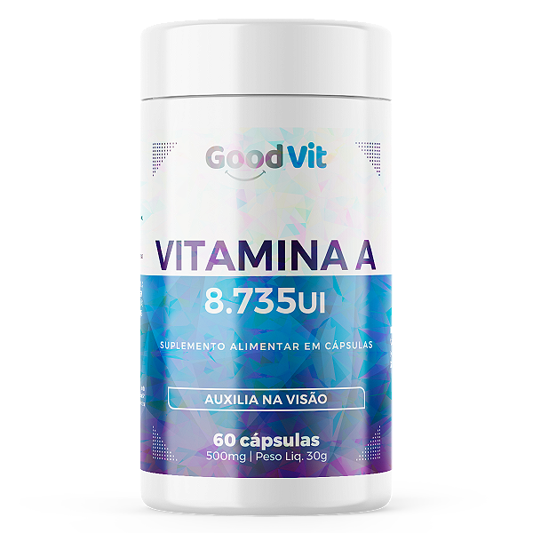 Vitamina A 8735Ui 60 Cápsulas