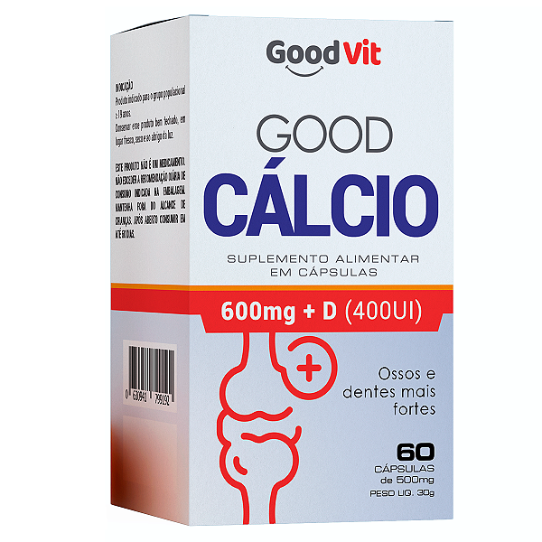 Cálcio 600mg + D400U.i