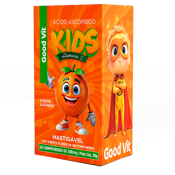 Kids Vitamina C Mastigável 60 Caps