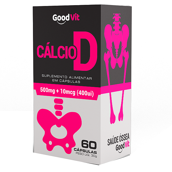 Cálcio D 500mg + 10mcg