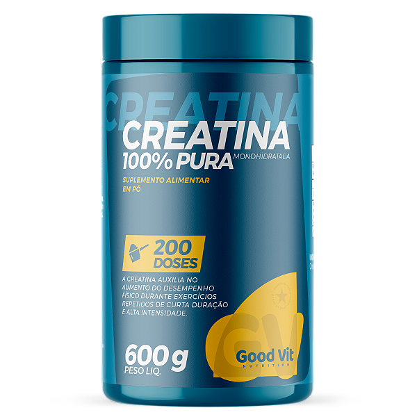 Creatina 100% Pura 600g