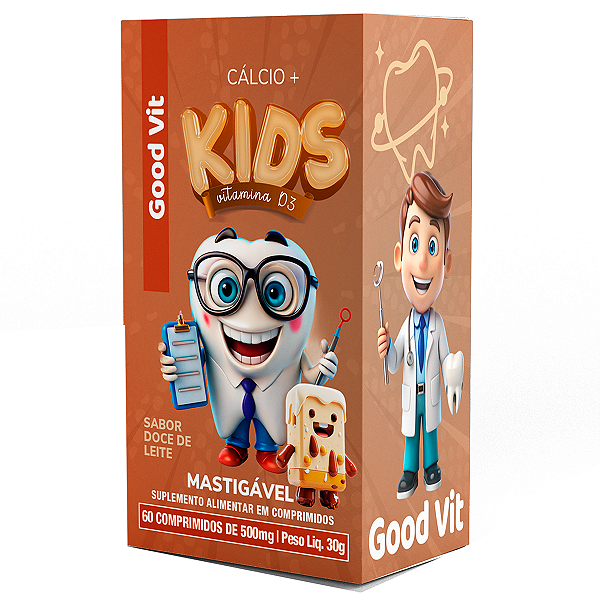 Kids Vitamina D3 Mastigável 60 Cprs