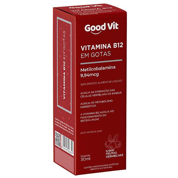 Vitamina B12 l Metilcobalamina 9,94mcg - 30ml