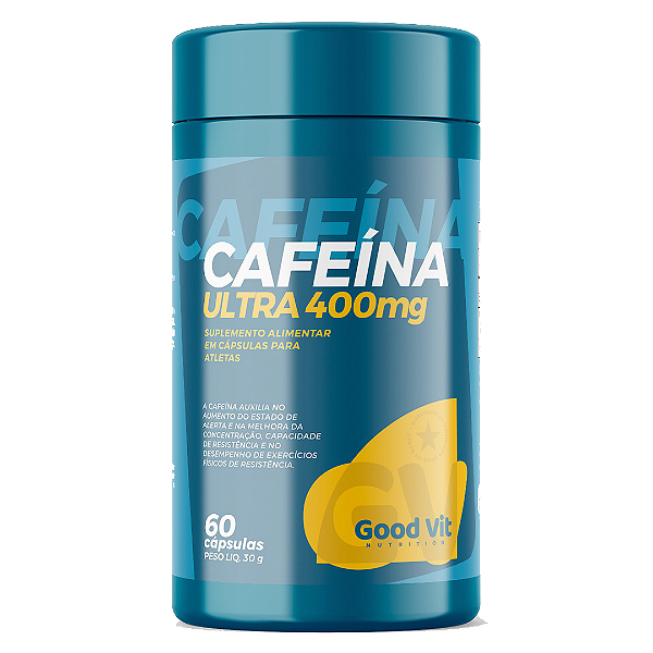 Cafeína Ultra 400mg 60 Cápsulas