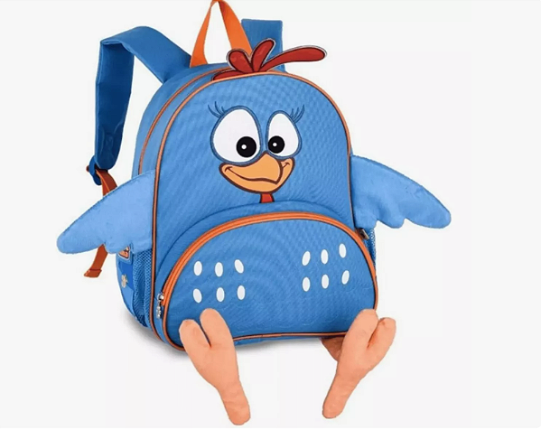 Mochila de Costas Infantil Galinha Pintadiha - Clio