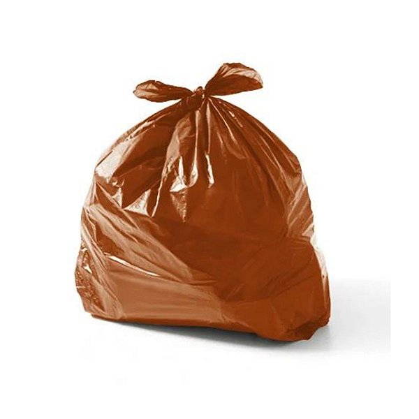 Saco Para Lixo 75x80 Marrom 100L c/100und - 04MM
