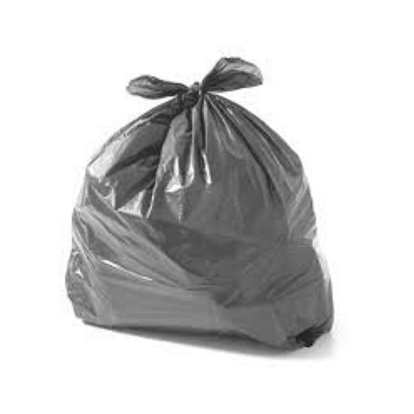 SACO PARA LIXO CINZA 40X50  20 LITROS C/100 UND -04MM