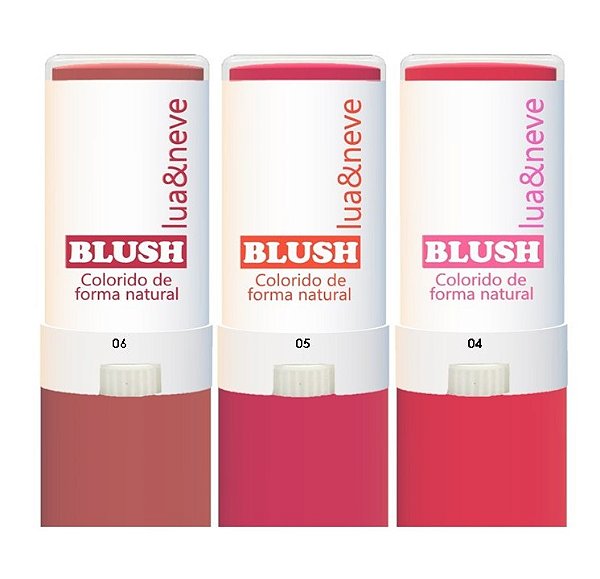Blush em bastão Lua e Neve