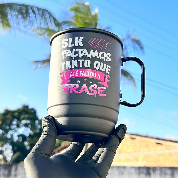 Caneca de alumínio Terceirão Atlética - Caneca Terceiro Ano
