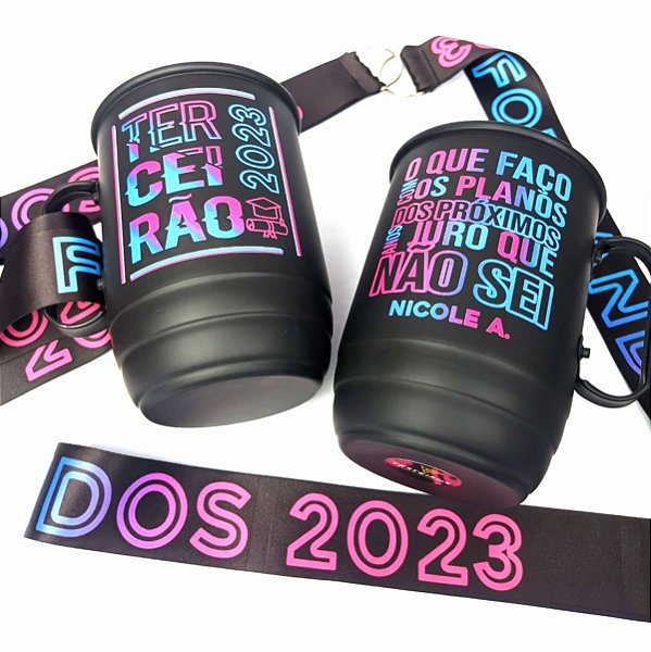 Terceirão 2023 / 2024 Caneca de aluminio Personalizada