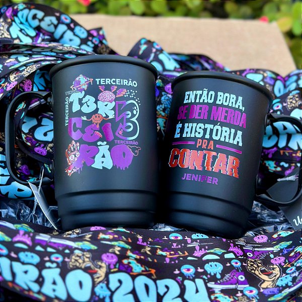 Caneca terceirao - Caneca com Tirante personalizada - Formatura terceirão