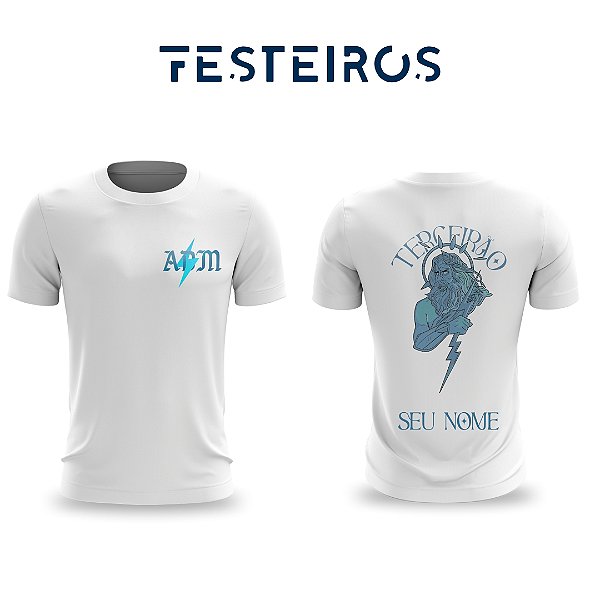 Camisa Terceirão Personalizada DTF - Malha Algodão
