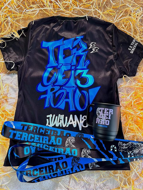 Combo Terceirão Personalizado – Camisa, Caneca e Tirante Exclusivos