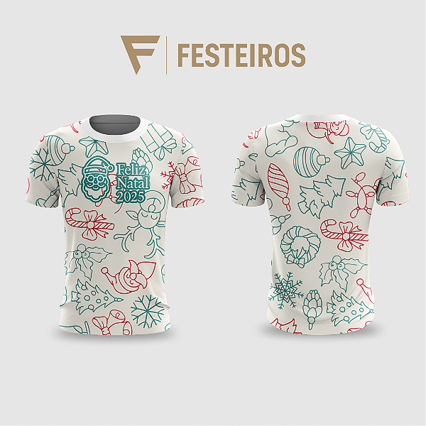 Camiseta Natal Personalizada