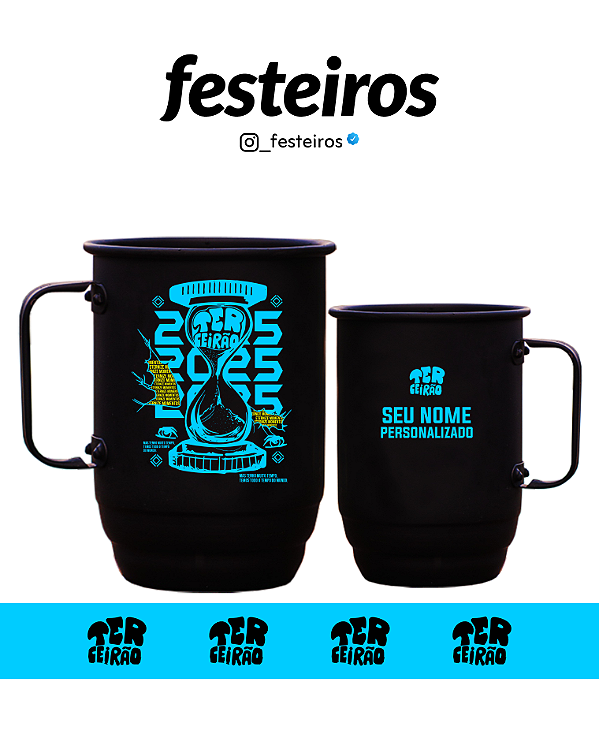 Canecas Personalizadas Alumínio – Faculdade, Formatura e Terceirão 2026