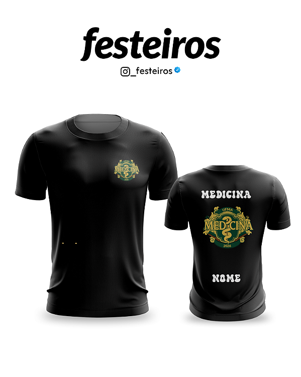 Camisa Formatura Medicina - Universidade e Faculdade