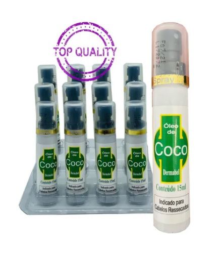 Tônico Óleo de Coco Capilar Hidratção Capilar Super Nutritivo 15ml